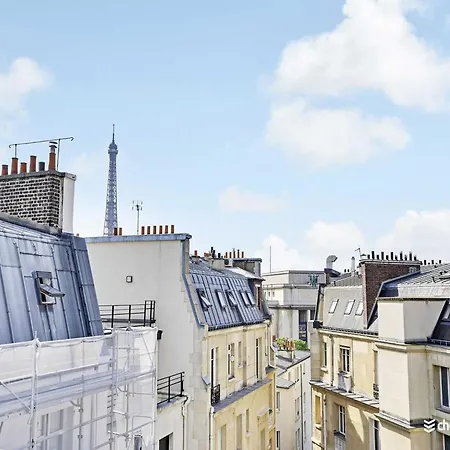 Appartement 2p View Of The Tour Eiffel Trocadero *